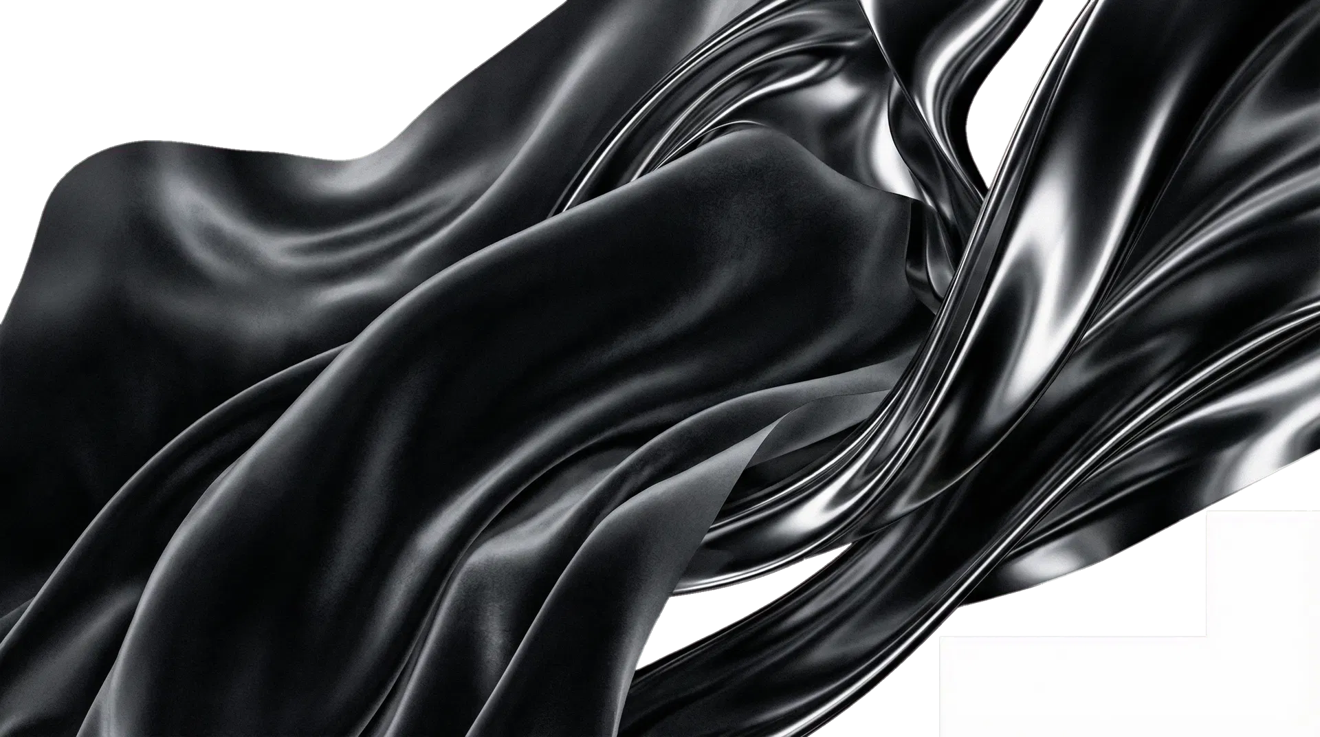 Abstract black and silver reflective texture